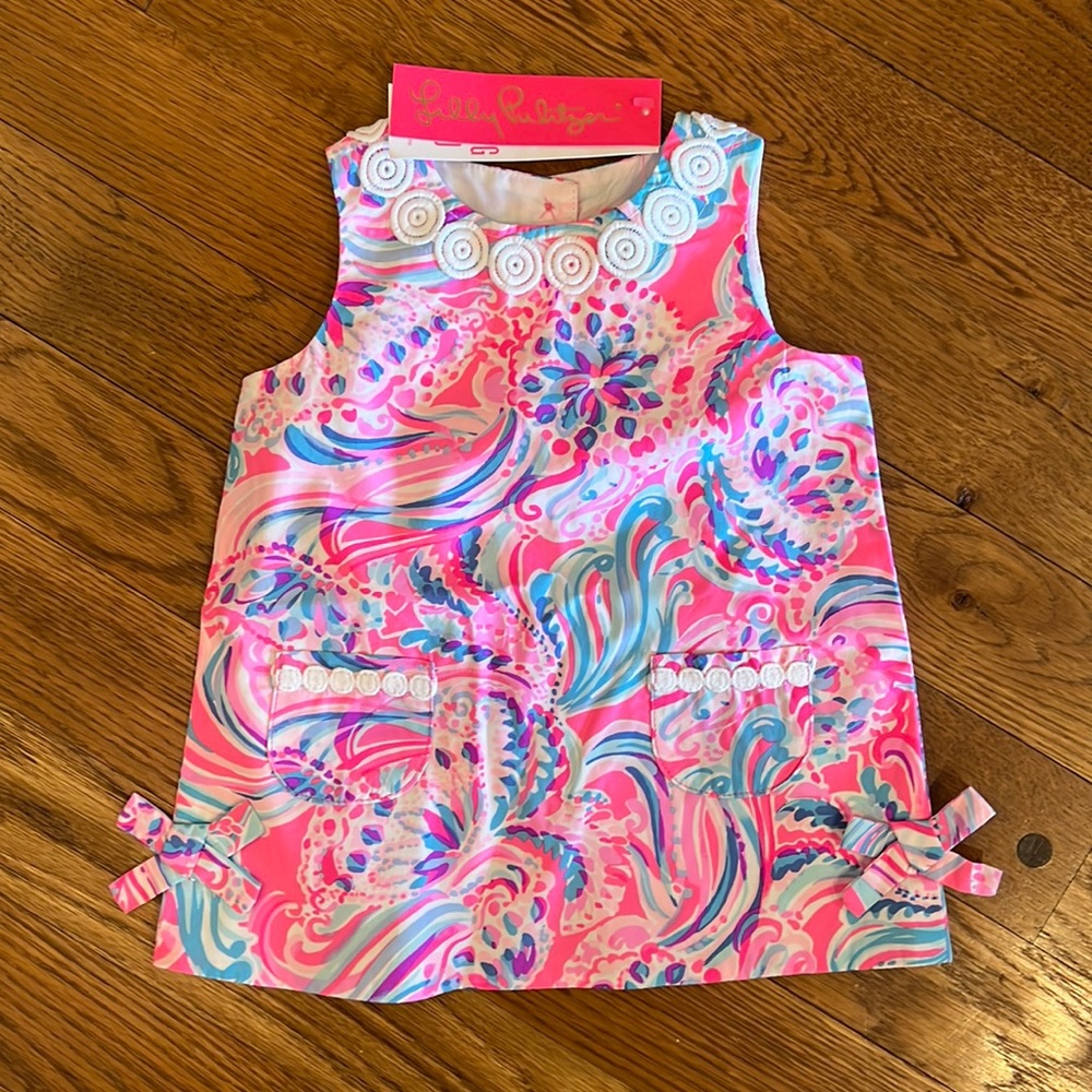 Lilly Pulitzer dress baby Lilly shift 12-18 month